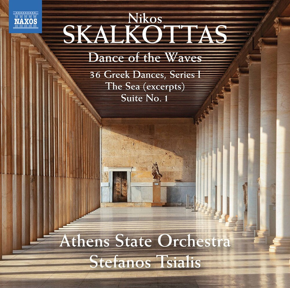 the album cover for Skalkottas / Athens State Orchestra / Tsialis - Dance Of The Waves