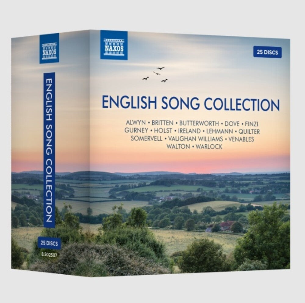 the album cover for Naxos English Song Collection / Various - Naxos English Song Collection / Various