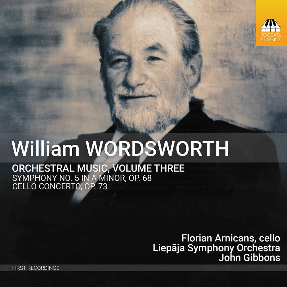 the album cover for Wordsworth / Arnicans / Liepaja Symphony Orchestra - Orchestral Music 3