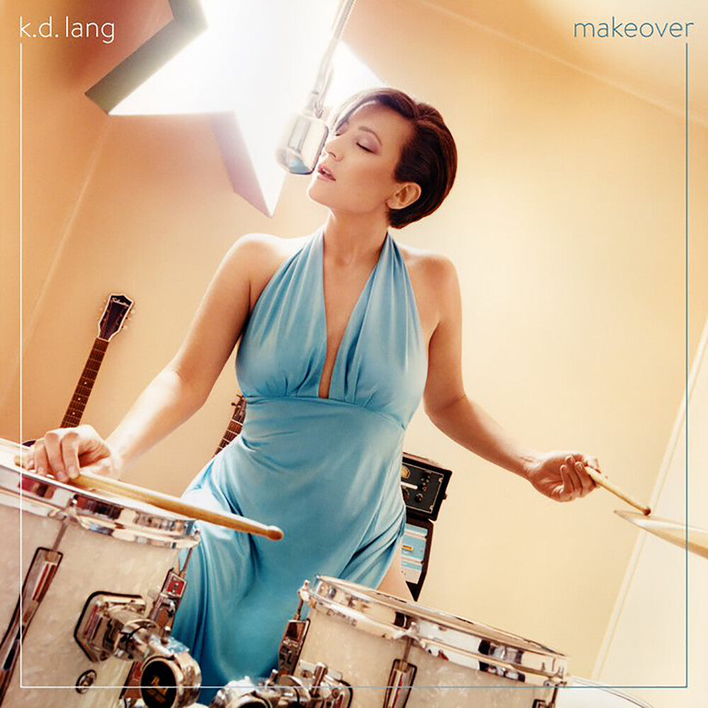 k.d. lang - makeover [Transparent Turquoise LP] Vinyl Record