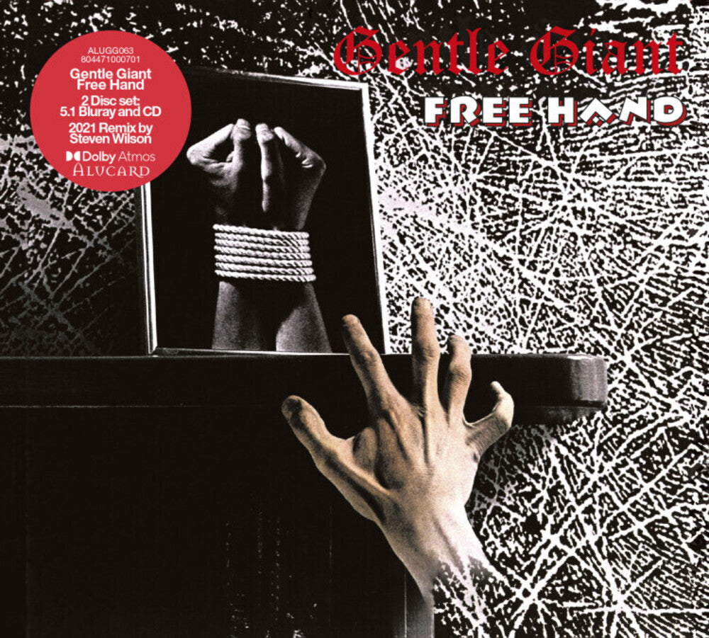 the album cover for Gentle Giant - Free Hand: Steven Wilson Mix [5.1 & 2.0 Mix CD/Blu-ray]