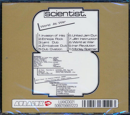 Scientist - World At War (incl. large booklet) Music CD