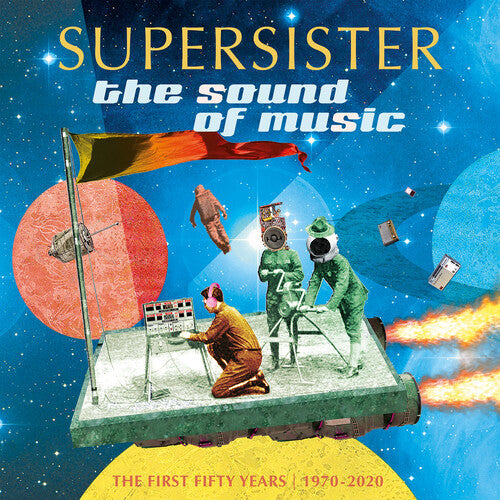 Supersister - The Sound Of Music: The First 50 Years: 1970-2020 [2LP Cystal Clear & Yellow] Vinyl Record