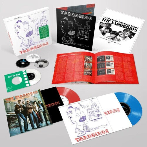 The Yardbirds - Roger The Engineer: Super Deluxe [Boxset Includes 2 Red & Blue Colored LP's, 3CD's & Bonus White 7-inch Plus Poster] Vinyl Record