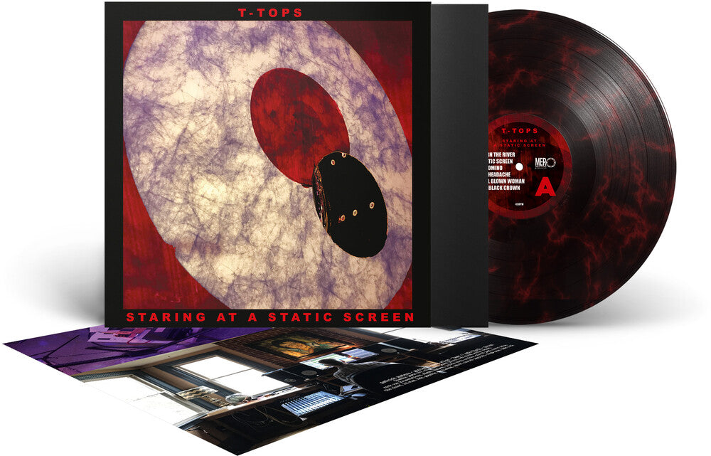 Staring At A Static Screen (Blk) [Colored Vinyl] (Red) Vinyl Record