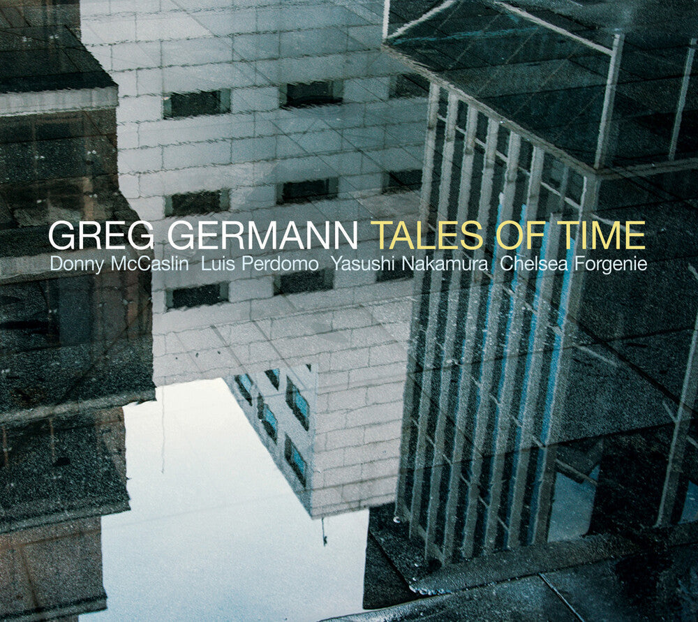 the album cover for Greg Germann - Tales Of Time