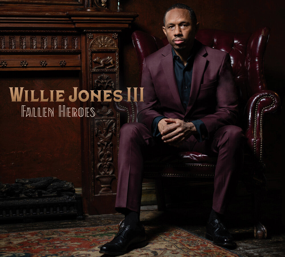 the album cover for Willie Jones  Iii - Fallen Heroes