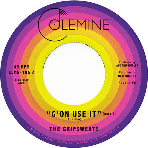 Gripsweats - G'on Use It Vinyl Record
