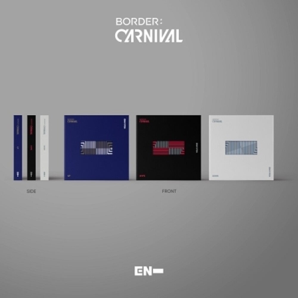 the album cover for ENHYPEN - Border: Carnival (W/Book) (Post) (Stic) (Phob)
