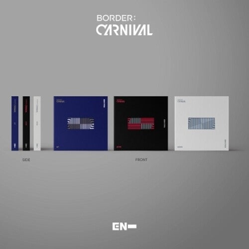 ENHYPEN - Border: Carnival (incl. 190pg Photobook, 16pg Lyric Book, 2x Photocards, Lenticular Card, Carnival Ticket, Signature Sticker + Poster) Music CD