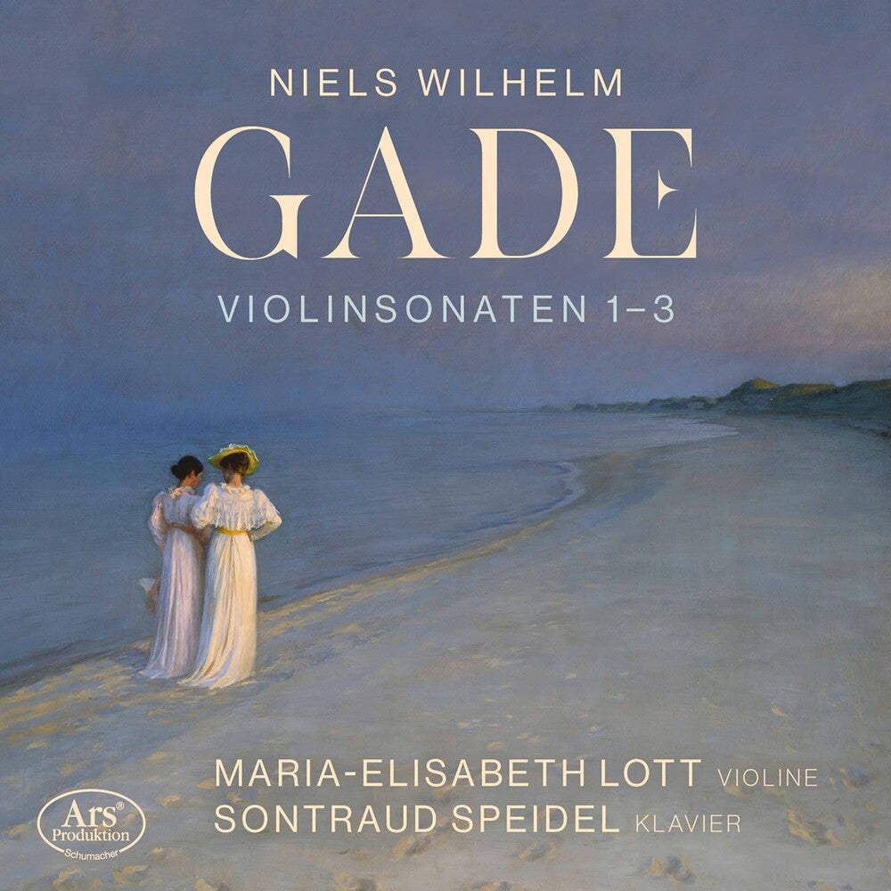 the album cover for Gade / Lott / Speidel - Violin Sonatas Nos. 1-3