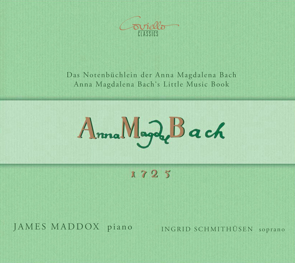 the album cover for J Bach .S. / Maddox / Schmithusen - Das Notenbuchlein Der (2pk)