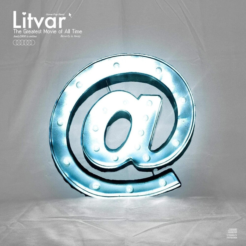the album cover for Litvar - Greatest Movie Of All Time