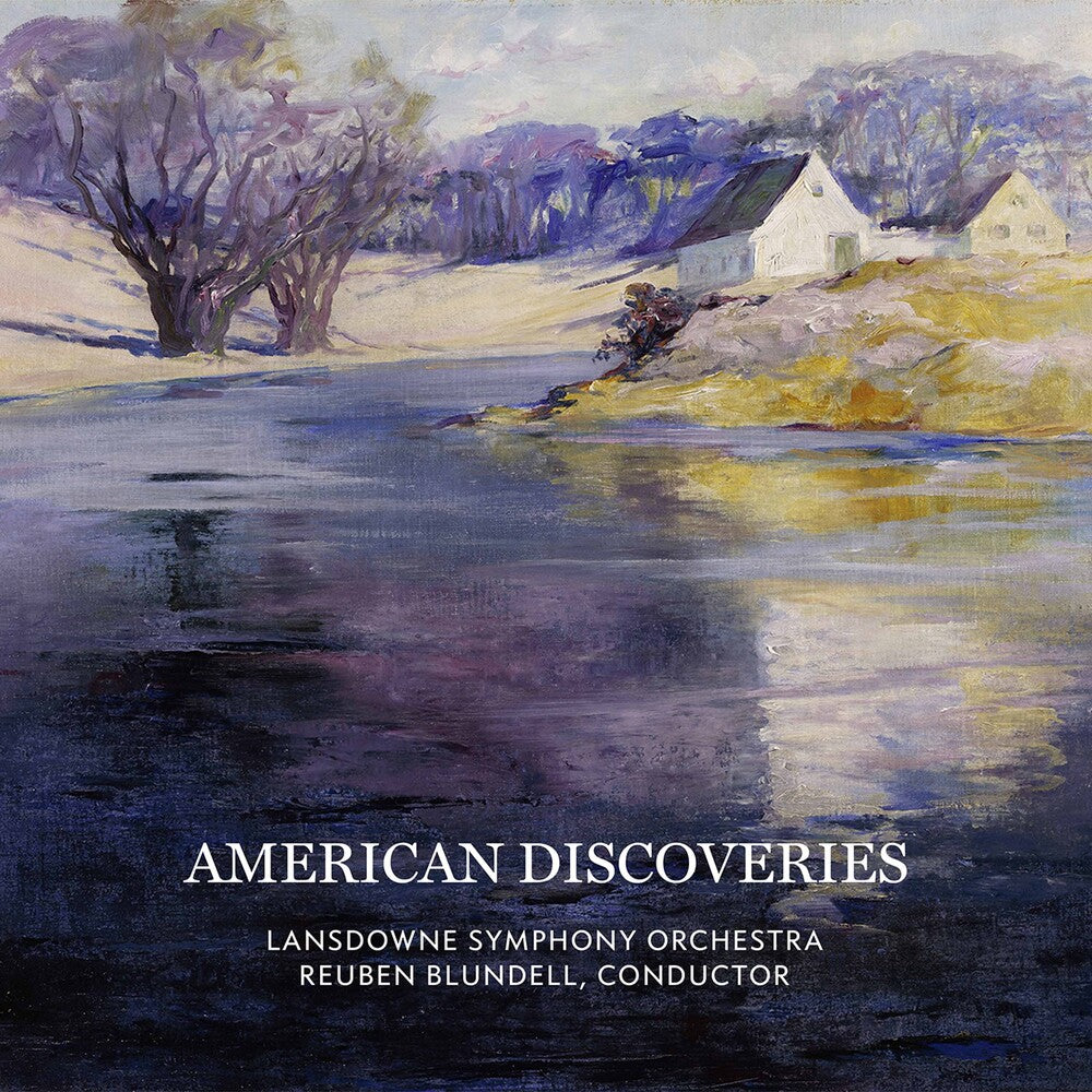 the album cover for Beach / Lansdowne Symphony Orchestra - American Discoveries