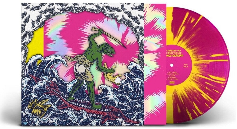 King Gizzard & The Lizard Wizard - Teenage Gizzard [Magenta & Yellow w/Yellow Splatter LP] Vinyl Record