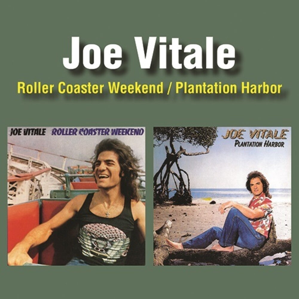 the album cover for Joe Vitale - Roller Coaster Weekend / Plantation Harbor (2-Fer)