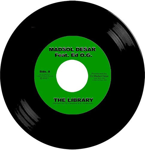 Madsol Desar - The Library feat. Edo G Vinyl Record