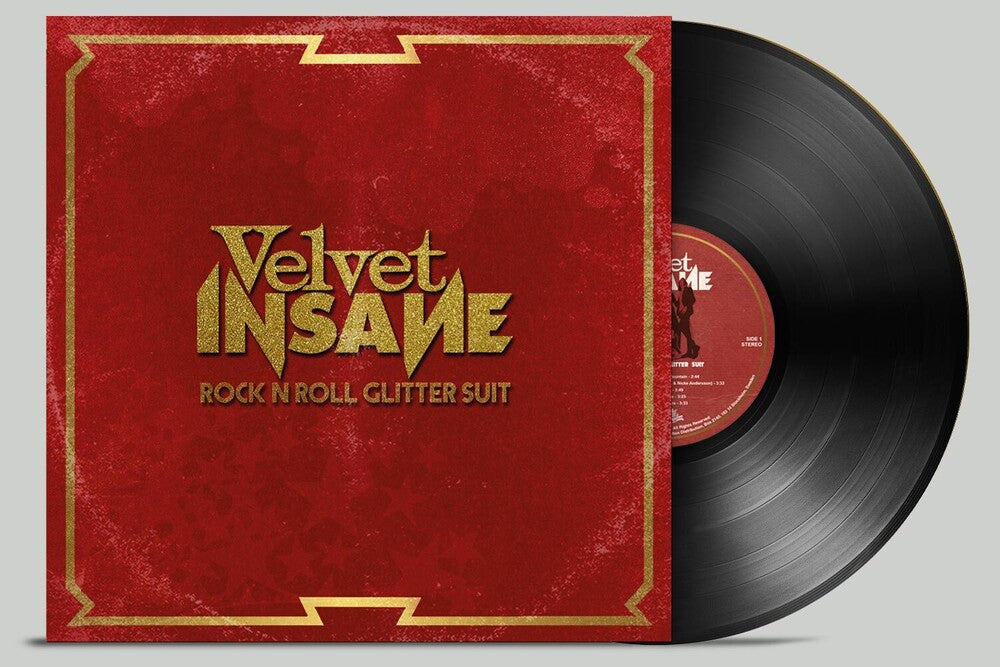 Velvet Insane - Rock 'n' Roll Glitter Suit [LP] Vinyl Record