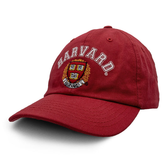 Harvard University Veritas Baseball Hat Officially Licensed - Red