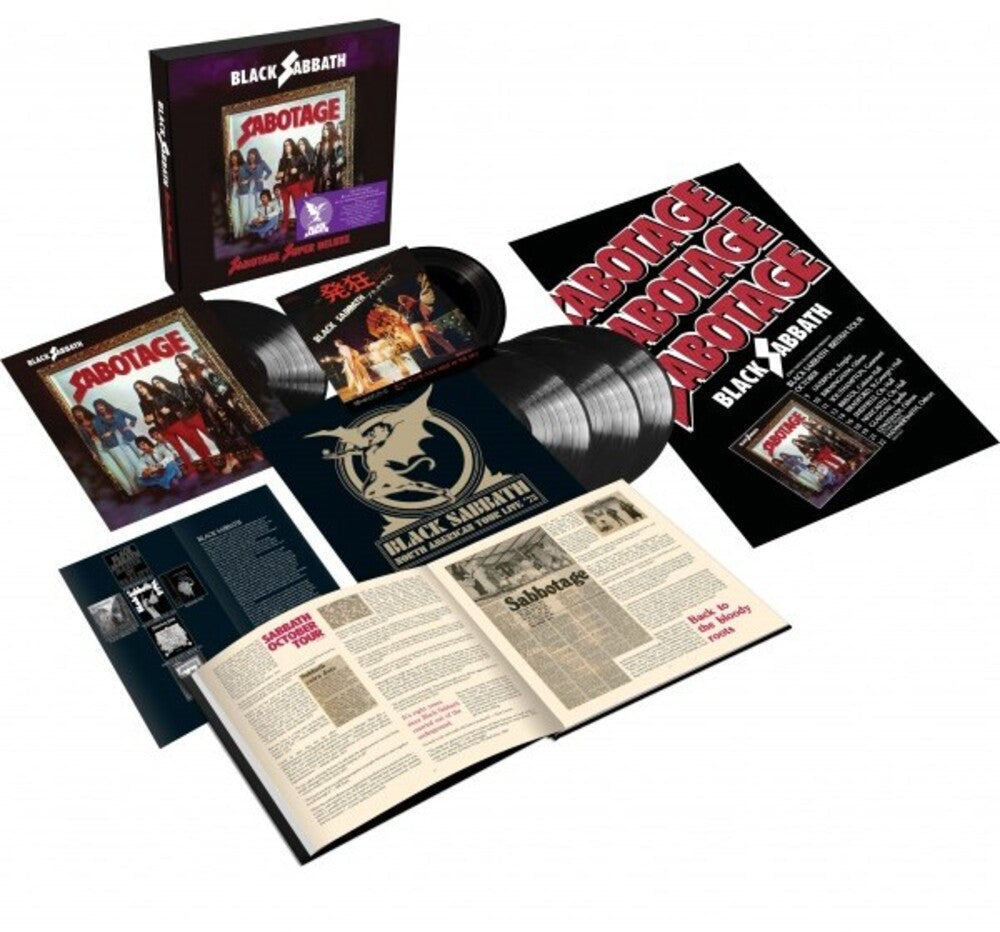 Black Sabbath - Sabotage: Super Deluxe Edition [4LP+7in] Vinyl Record
