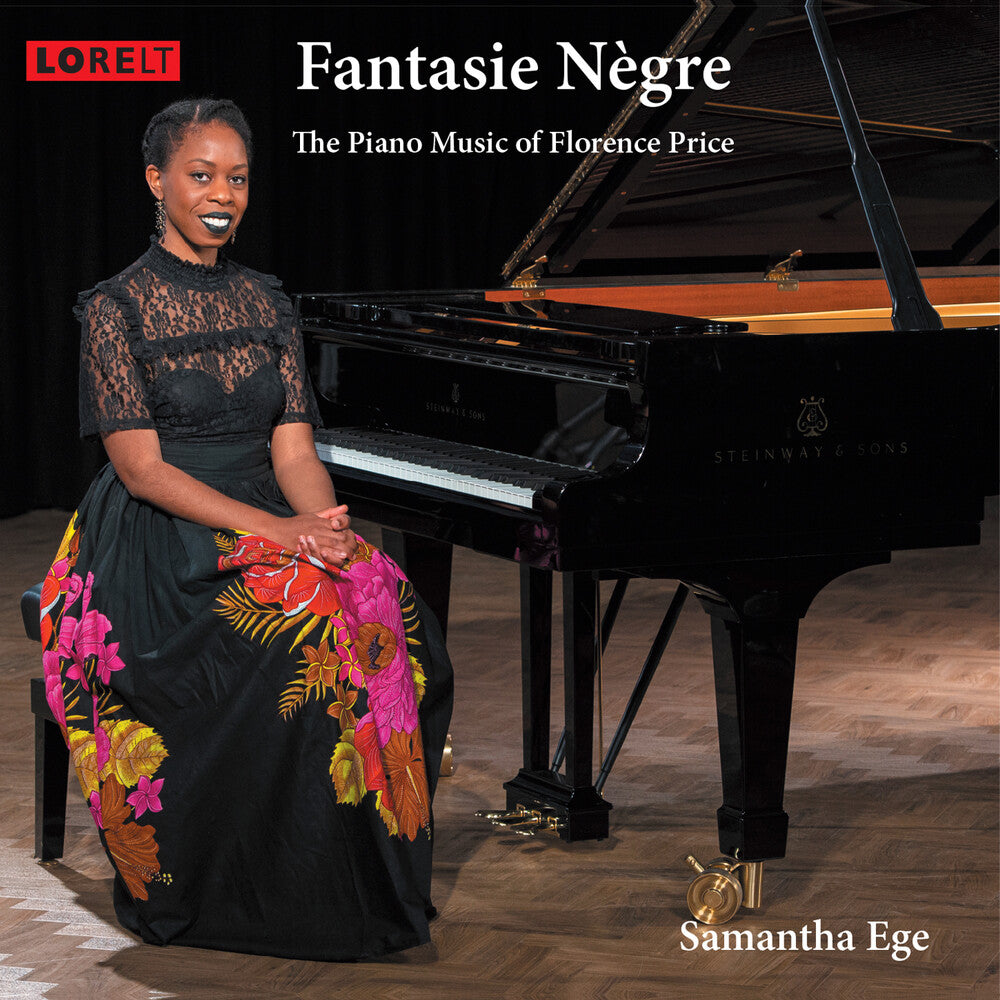 the album cover for Ege, Samantha - Fantasie Negre: The Piano Music Of Florence Price