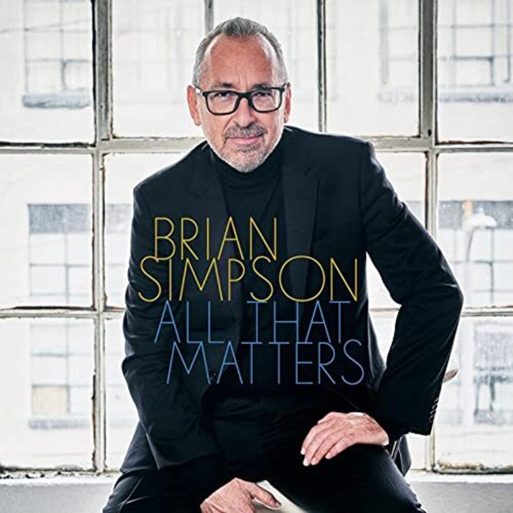 the album cover for Brian Simpson - All That Matters