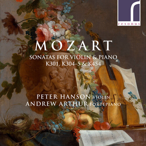 Mozart / Hanson / Arthur - Sonatas For Violin & Piano - Music CD