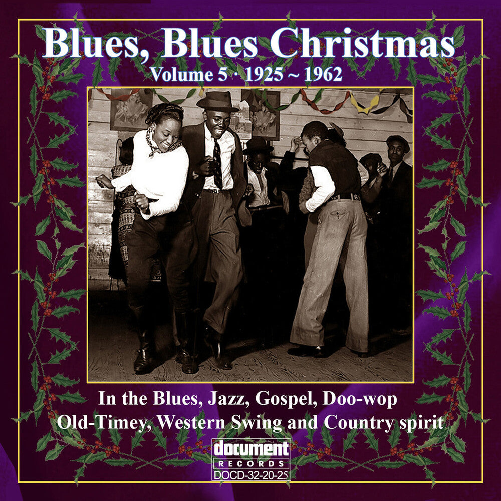 the album cover for Blues, Blues Christmas 5 / Various - Blues, Blues Christmas 5 / Various