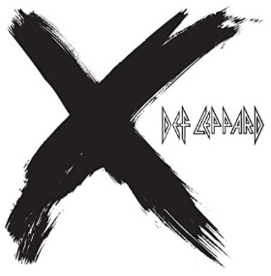 the album cover for Def Leppard - X [LP]