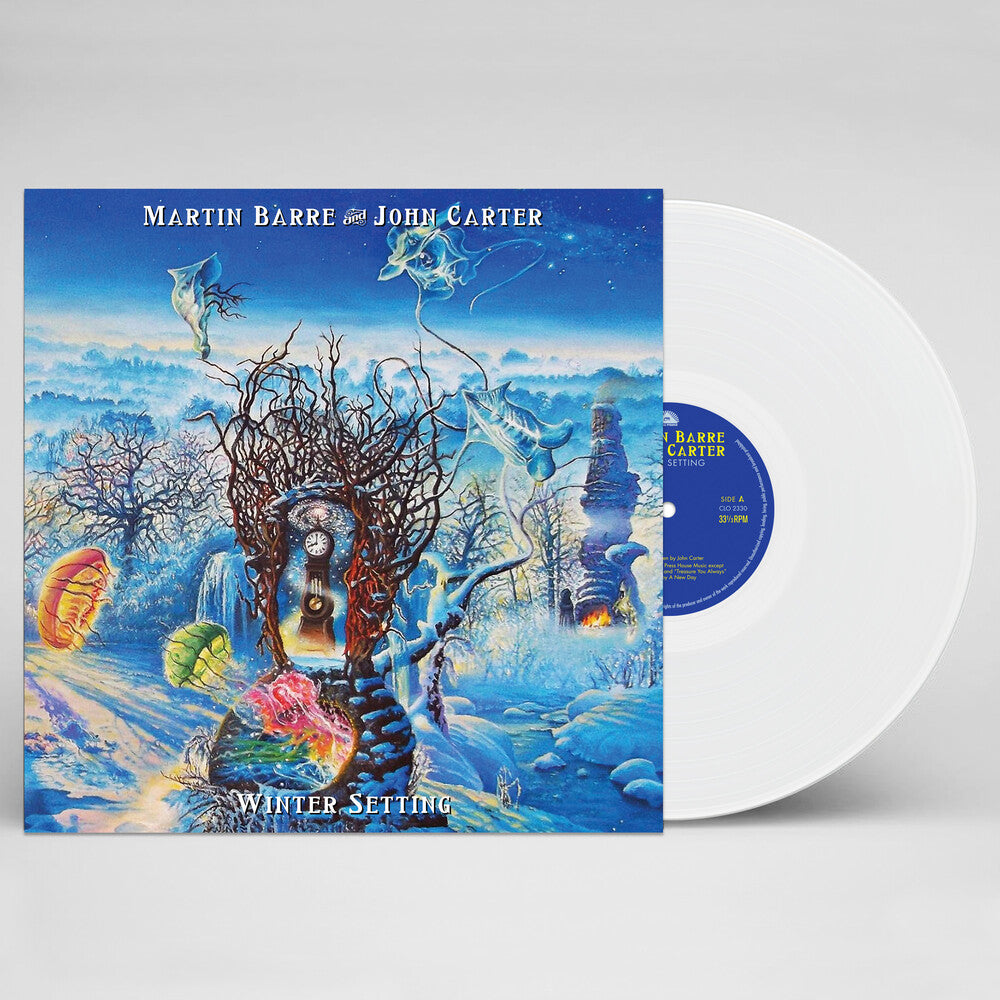 Martin Barre  / Carter,John - Winter Setting (Wintry White Vinyl) [Colored Vinyl] (Wht) Vinyl Record