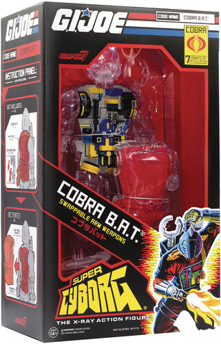 G.i. Joe Super Cyborg - Cobra B.a.t. (clear) - G.i. Joe Super Cyborg -cobra B.a.t. (clear) - Collectibles