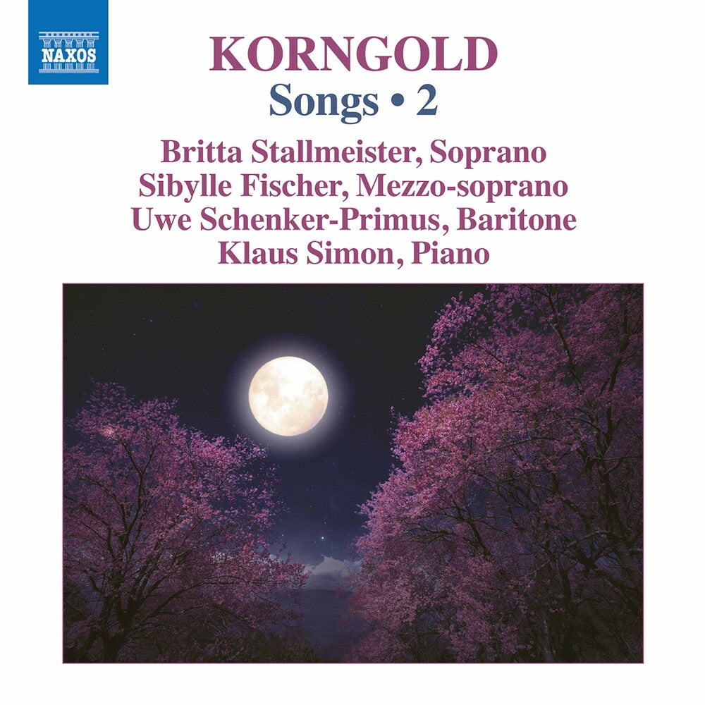 the album cover for Korngold / Fischer / Simon - Songs 2