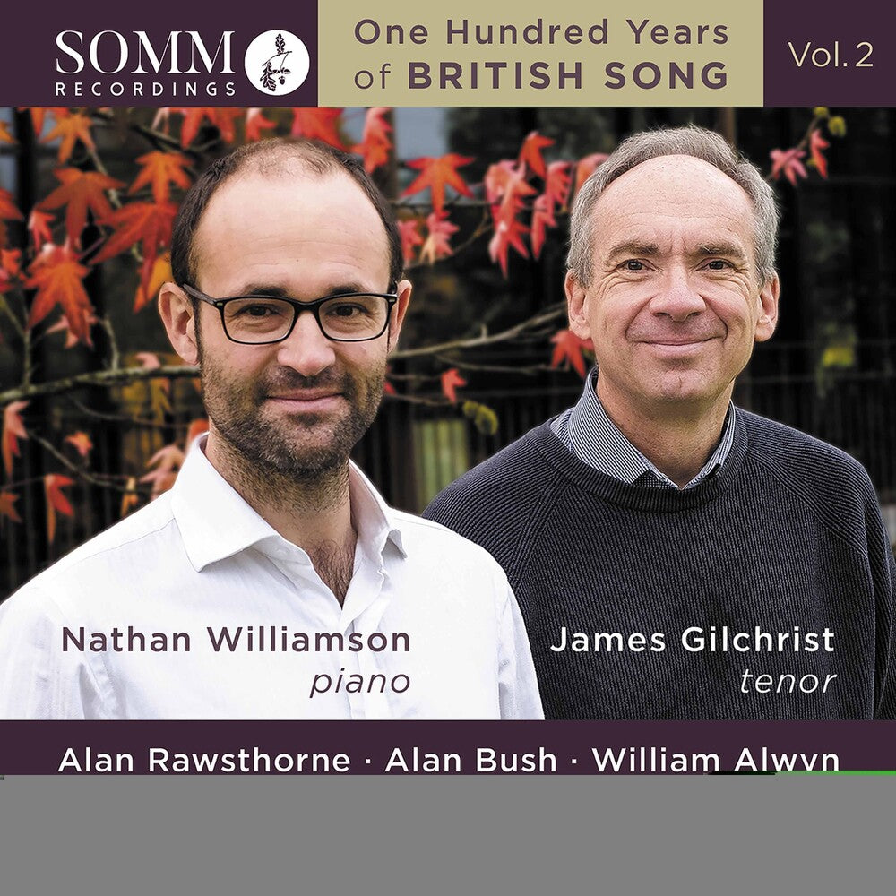 the album cover for James Gilchrist - One Hundred Years British 2