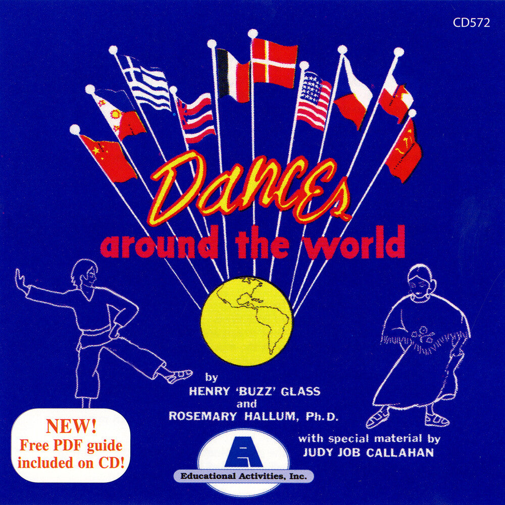 the album cover for Glass Henry Buzz - Dances Around the World