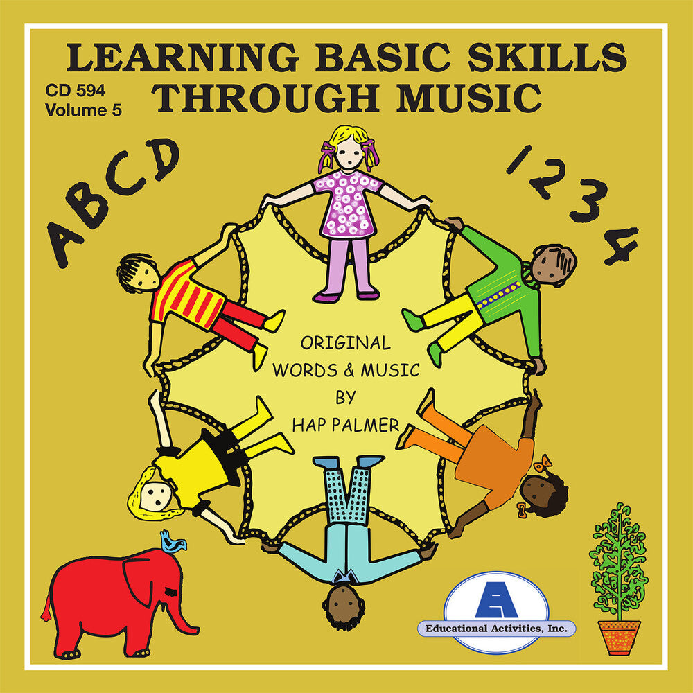 the album cover for Palmer, Hap - Learning Basic Skills Through Music - Vol. 5