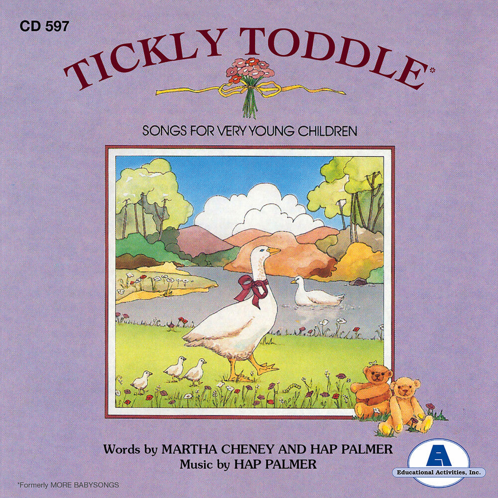 the album cover for Hap Palmer  / Cheney,Martha - Tickly Toddle
