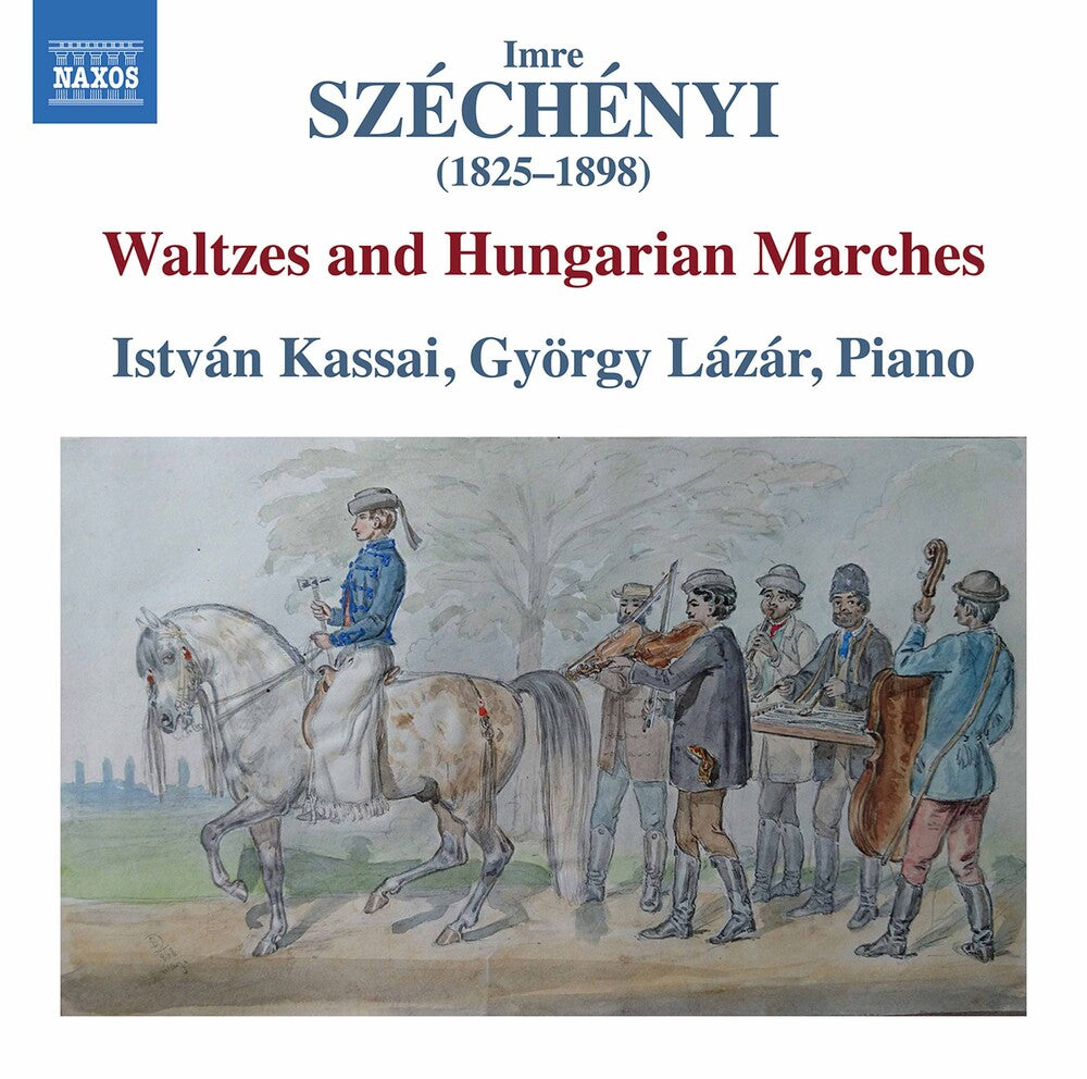 the album cover for Szechenyi / Kassai / Gyorgy - Waltzes & Hungarian Marches