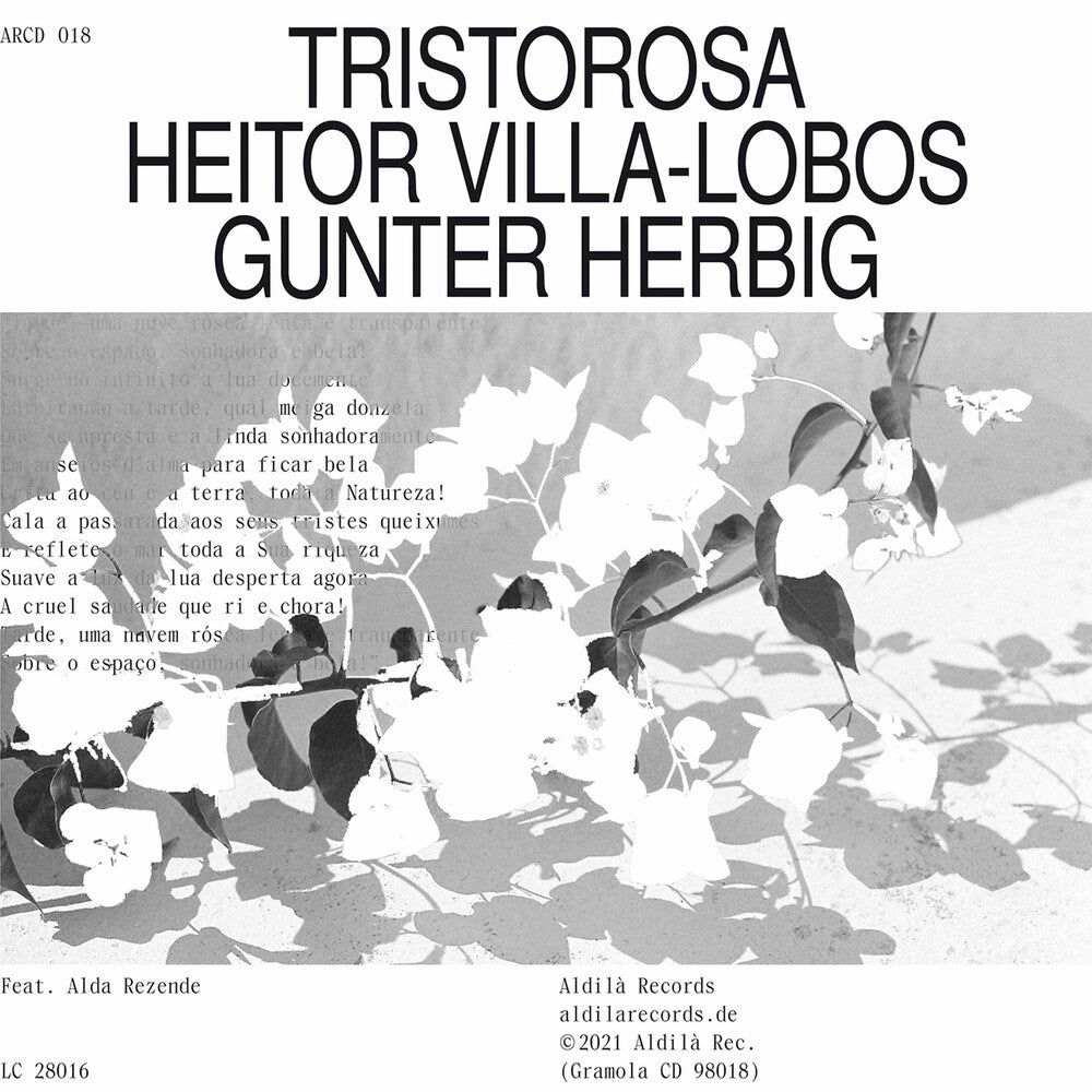 the album cover for Villa-Lobos / Herbig - Tristorosa