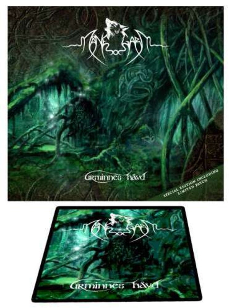 the album cover for Manegarm - Urminnes Havd - Forest Sessions (O-Card + Patch)