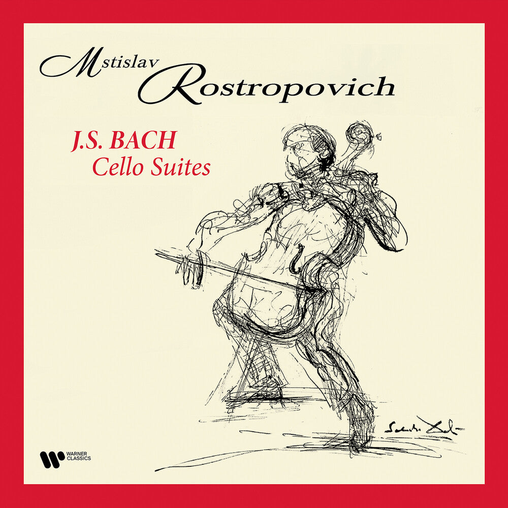 Rostropovich, Mstislav - Bach: The Cello Suites [LP] Vinyl Record