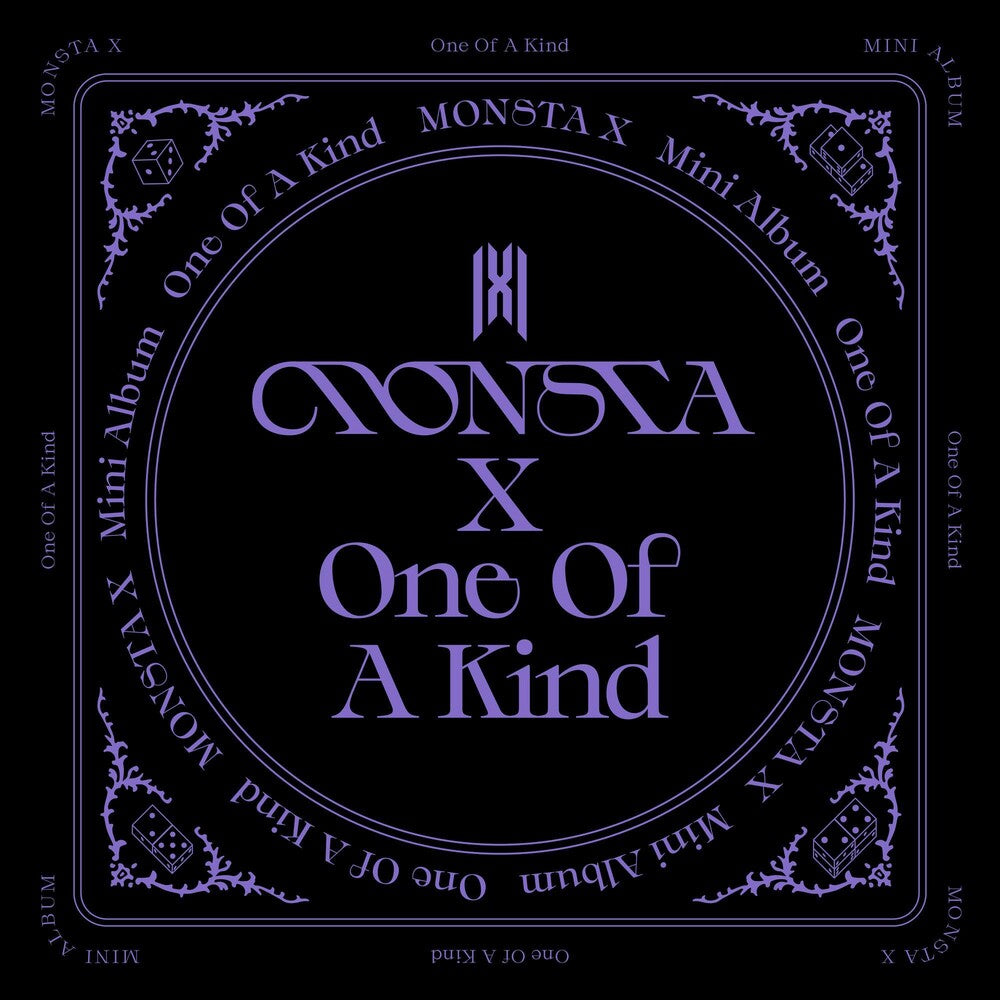 the album cover for Monsta X - One Of A Kind [Import]