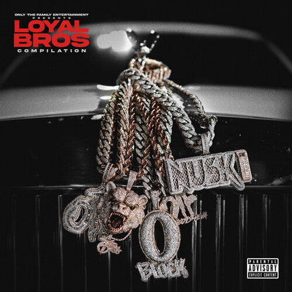 Only the Family - Only The Family - Lil Durk Presents: Loyal Bros (Black and Red) Vinyl Record