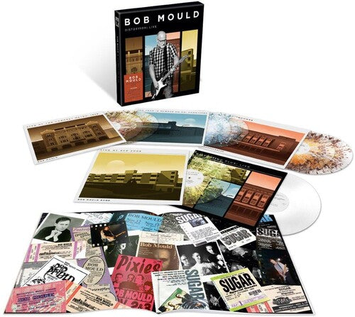 Bob Mould - Distortion: Live [140-Gram Clear Splatter Vinyl] Vinyl Record