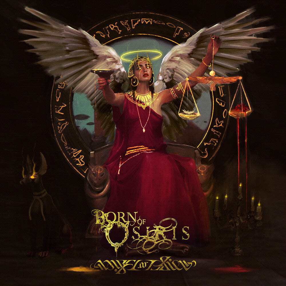 Born Of Osiris - Angel Or Alien [Ultra Clear w/ Neon Pink & Black Splatter LP] Vinyl Record