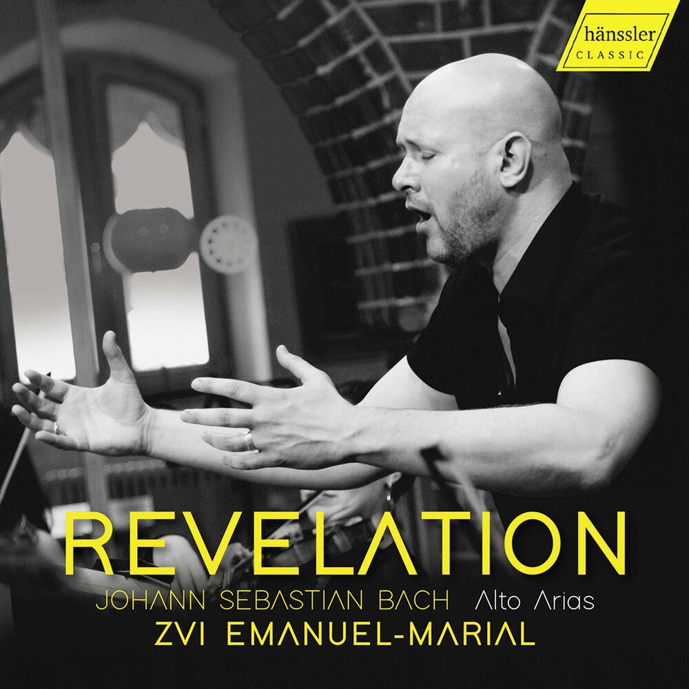the album cover for J Bach .S. / Emanuel-Marial - Revelation