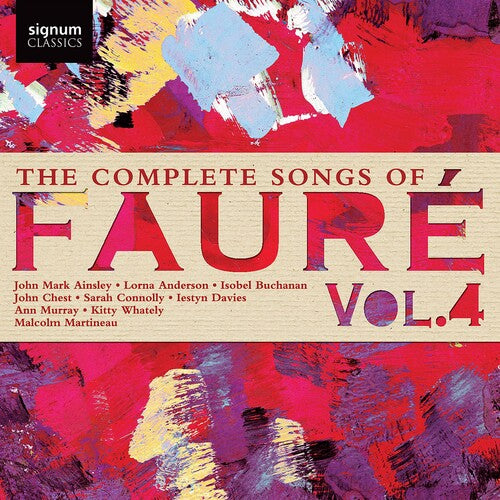 Faure - Complete Songs Faure 4 - Music CD