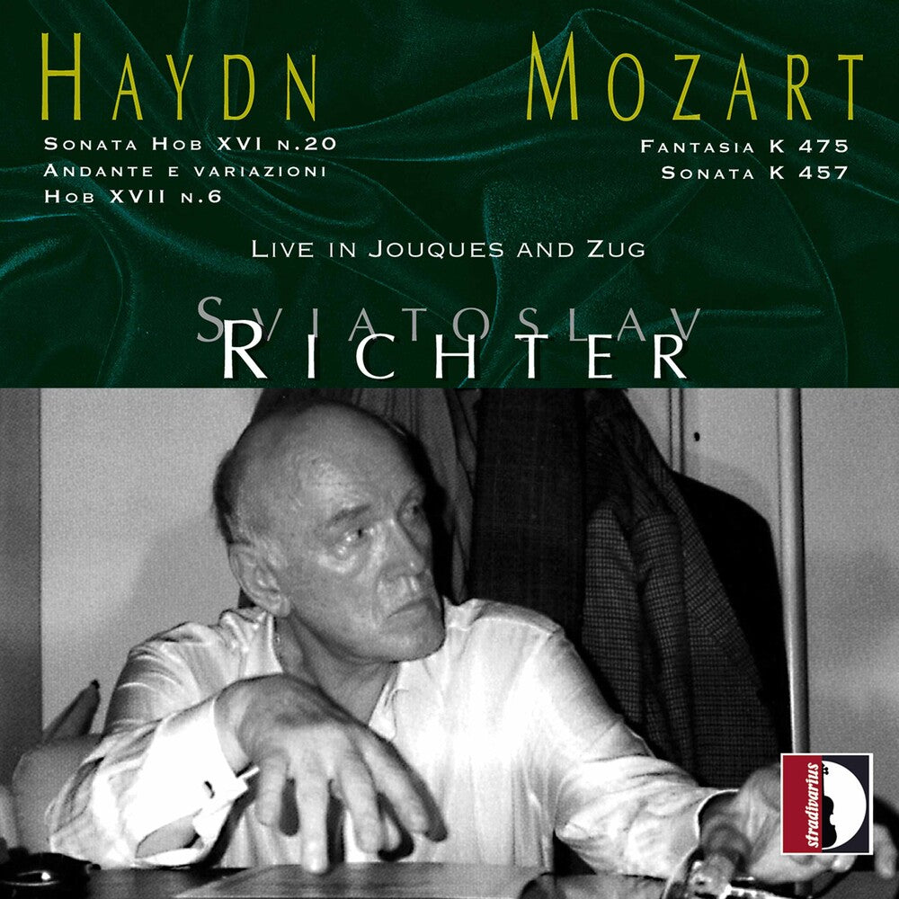the album cover for Haydn / Sviatoslav Richter - Piano Works
