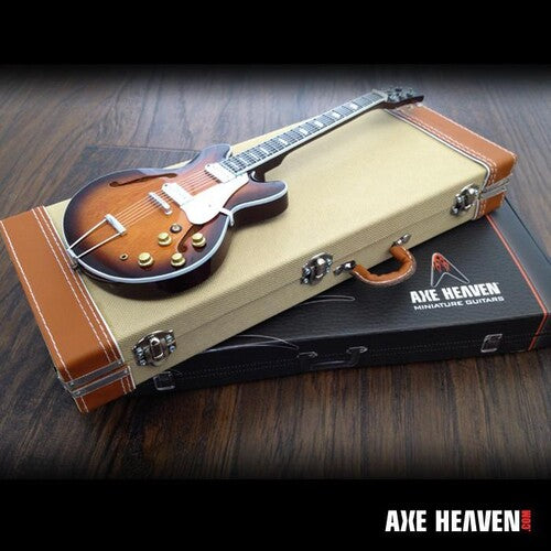 Axe Hvn Casevin1 Mini Guitar Vintage Tweed Guitar - Axe Hvn Casevin1 Mini Guitar Vintage Tweed Guitar - Collectibles