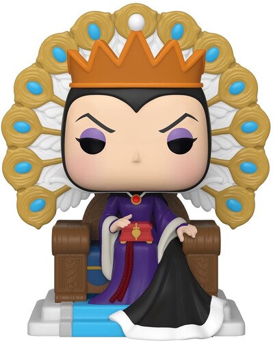 Pop Deluxe Disney - Pop Deluxe Disney Villains Evil Queen On Throne - Collectibles
