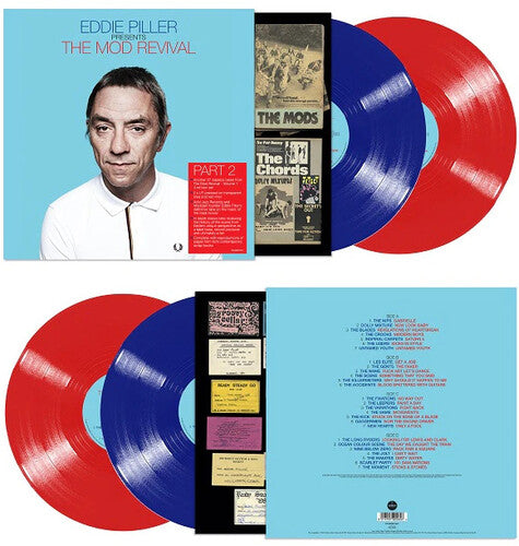 Various Artists - Eddie Piller: More Of The Mod Revival [140-Gram Transparent Red & Blue] Vinyl Record